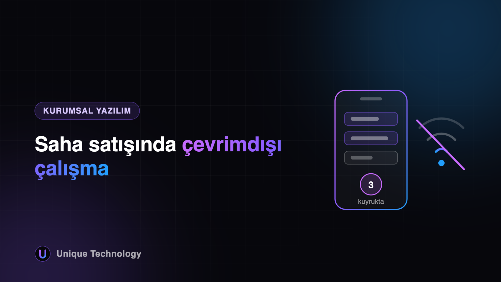 Saha satış uygulamasında çevrimdışı çalışma: senkron çakışmalarını yönetmek