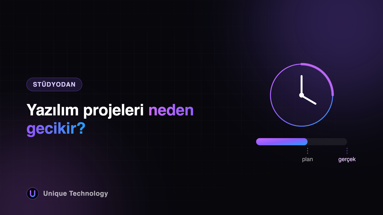 Yazılım projeleri neden gecikir? Sekiz yılda öğrendiklerimiz